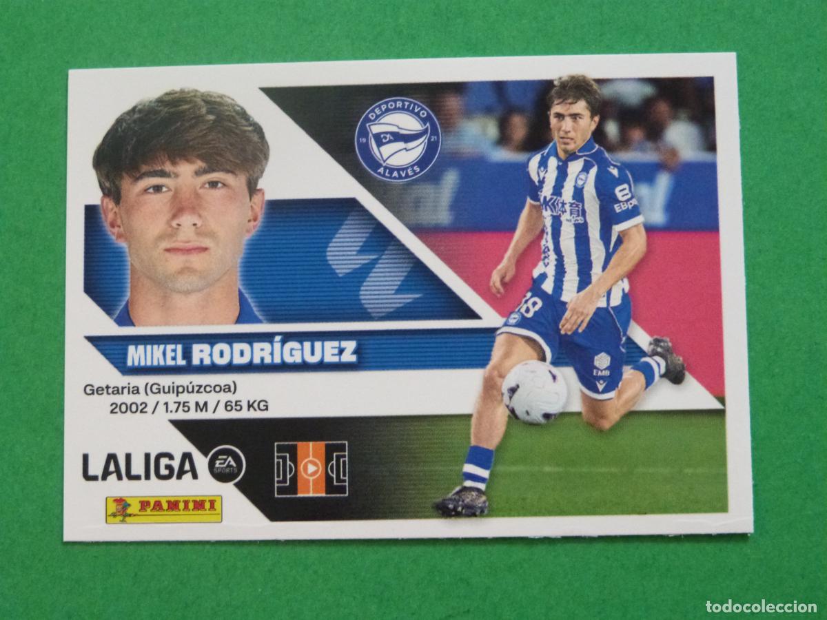 Cromos de f&uacute;tbol: CROMO FUTBOL RODRIGUEZ DEPORTIVO ALAVES SIN PEGAR N&ordm; 10 3&ordf; EDICION LIGA ESTE 2026-2027/26-27 PANINI