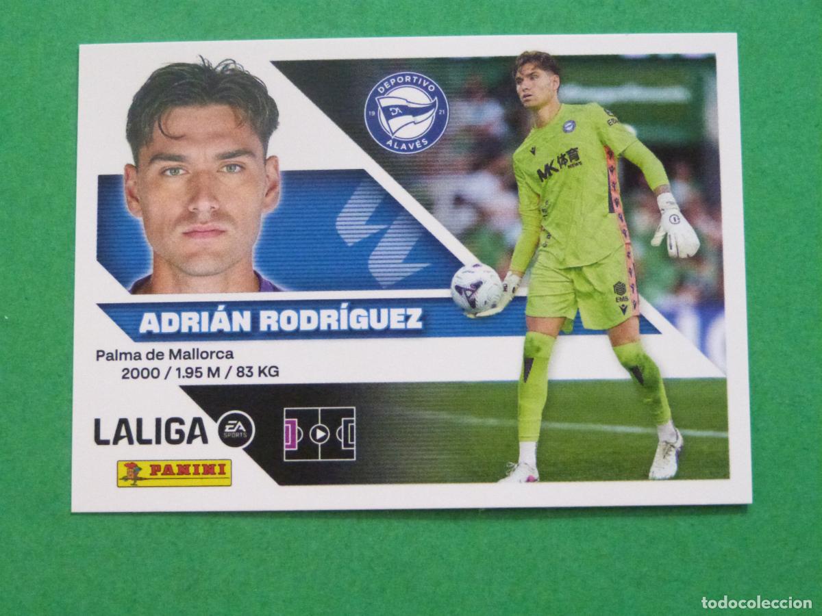 Cromos de f&uacute;tbol: CROMO FUTBOL AARON RODRIGUEZ DEPORTIVO ALAVES SIN PEGAR N&ordm; 4 3&ordf; EDICION LIGA ESTE 2026-2027/26-27
