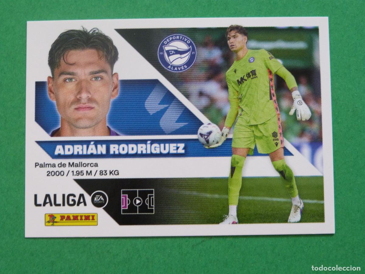 Cromos de f&uacute;tbol: CROMO FUTBOL AARON RODRIGUEZ DEPORTIVO ALAVES SIN PEGAR N&ordm; 4 3&ordf; EDICION LIGA ESTE 2026-2027/26-27