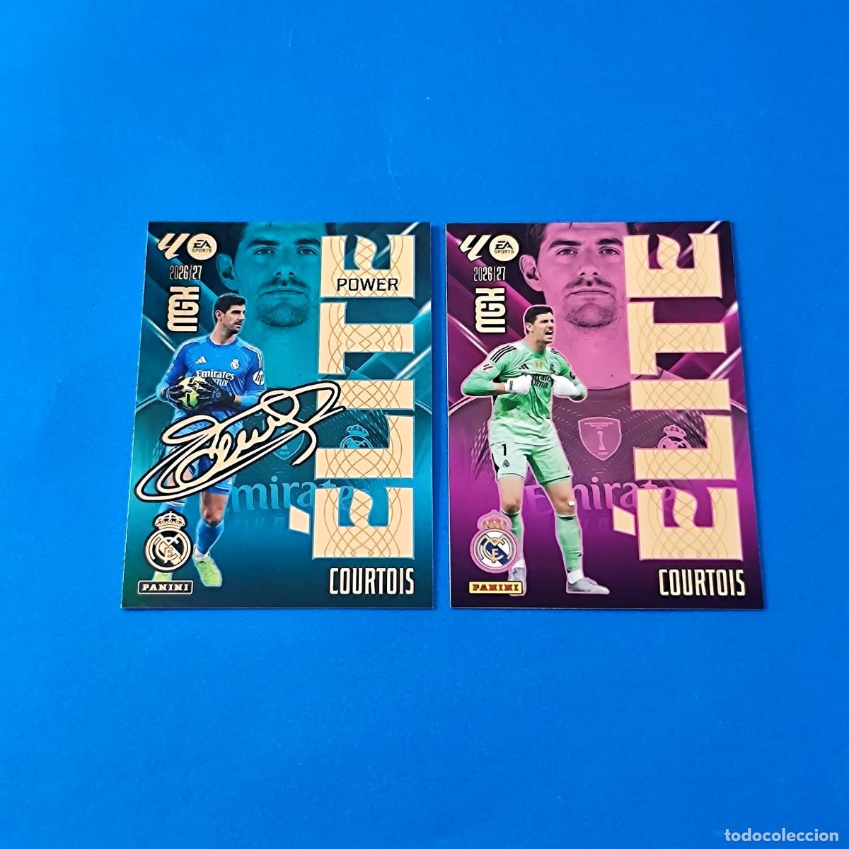 Cromos de f&uacute;tbol: Megacracks 2026 2027 / 26 27 &Eacute;lite - &Eacute;lite Power Courtois Real Madrid