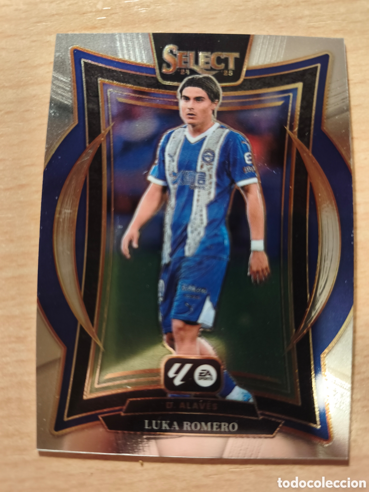 Cromos de f&uacute;tbol: 74 LUKA ROMERO TERRACE ALAV&Eacute;S SELECT LA LIGA 2024 2025 PANINI 24 25
