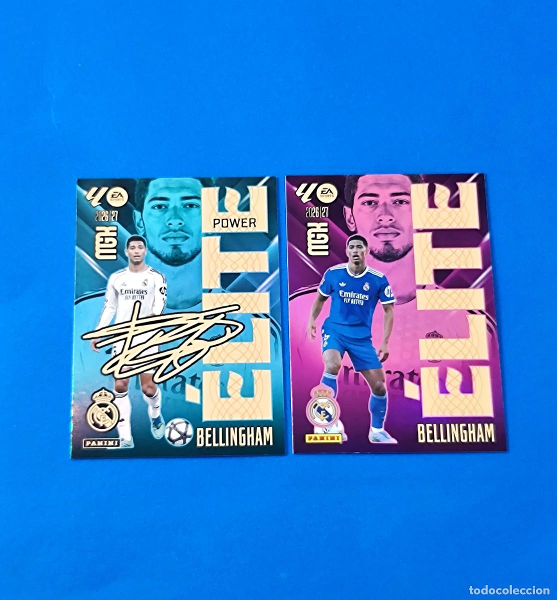 Cromos de f&uacute;tbol: Megacracks 2026 2027 / 26 27 &Eacute;lite - &Eacute;lite Power Bellingham Real Madrid