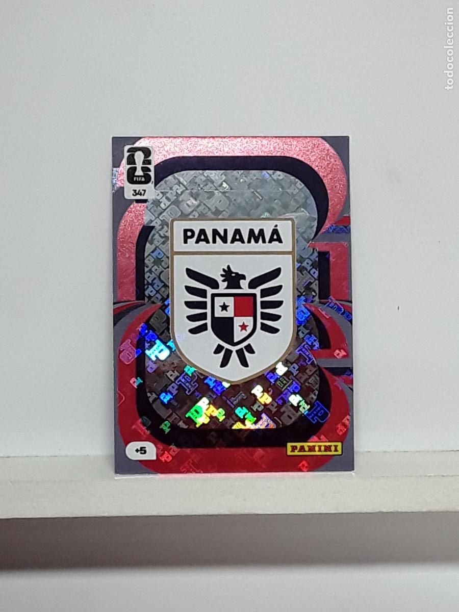 Cromos de f&uacute;tbol: ADRENALYN MUNDIAL 2026 WORLD CUP 26 ALBUM PANINI N 347 PANAMA ESCUDO LOGO