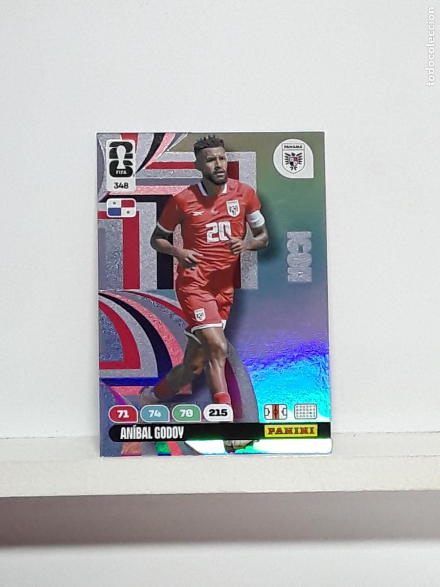 Cromos de Futebol: ADRENALYN MUNDIAL 2026 WORLD CUP 26 ALBUM PANINI N 348 PANAMA ANIBAL GODOY
