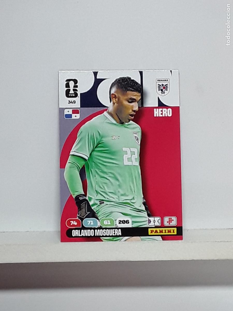 Cromos de f&uacute;tbol: ADRENALYN MUNDIAL 2026 WORLD CUP 26 ALBUM PANINI N 349 PANAMA ORLANDO MOSQUERA