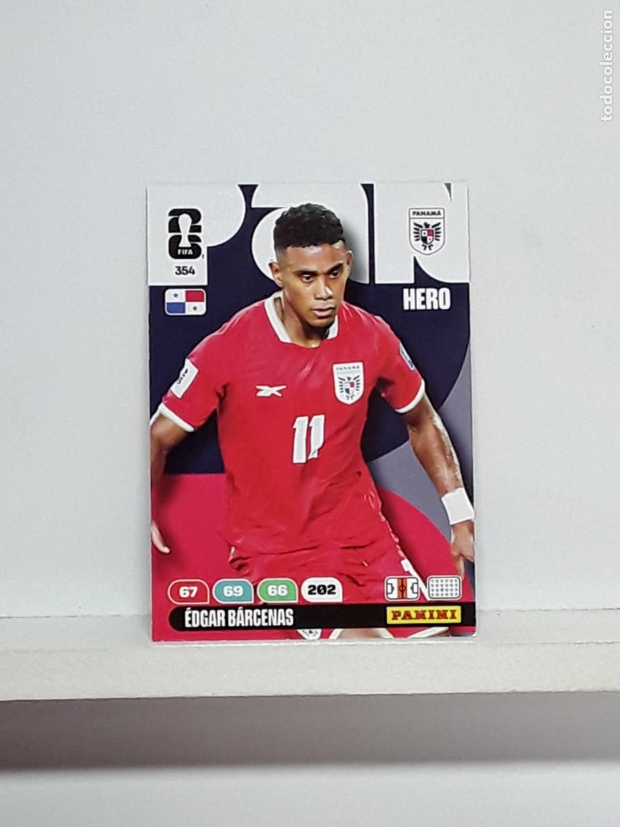 Fu&szlig;ball-Sticker: ADRENALYN MUNDIAL 2026 WORLD CUP 26 ALBUM PANINI N 354 PANAMA EDGAR BARCENAS