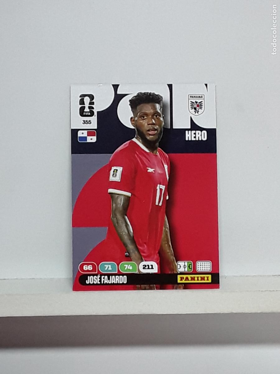Cromos de f&uacute;tbol: ADRENALYN MUNDIAL 2026 WORLD CUP 26 ALBUM PANINI N 355 PANAMA JOSE FAJARDO
