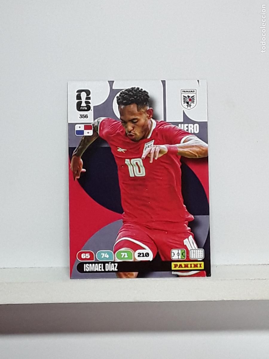Cromos de f&uacute;tbol: ADRENALYN MUNDIAL 2026 WORLD CUP 26 ALBUM PANINI N 356 PANAMA ISMAEL DIAZ