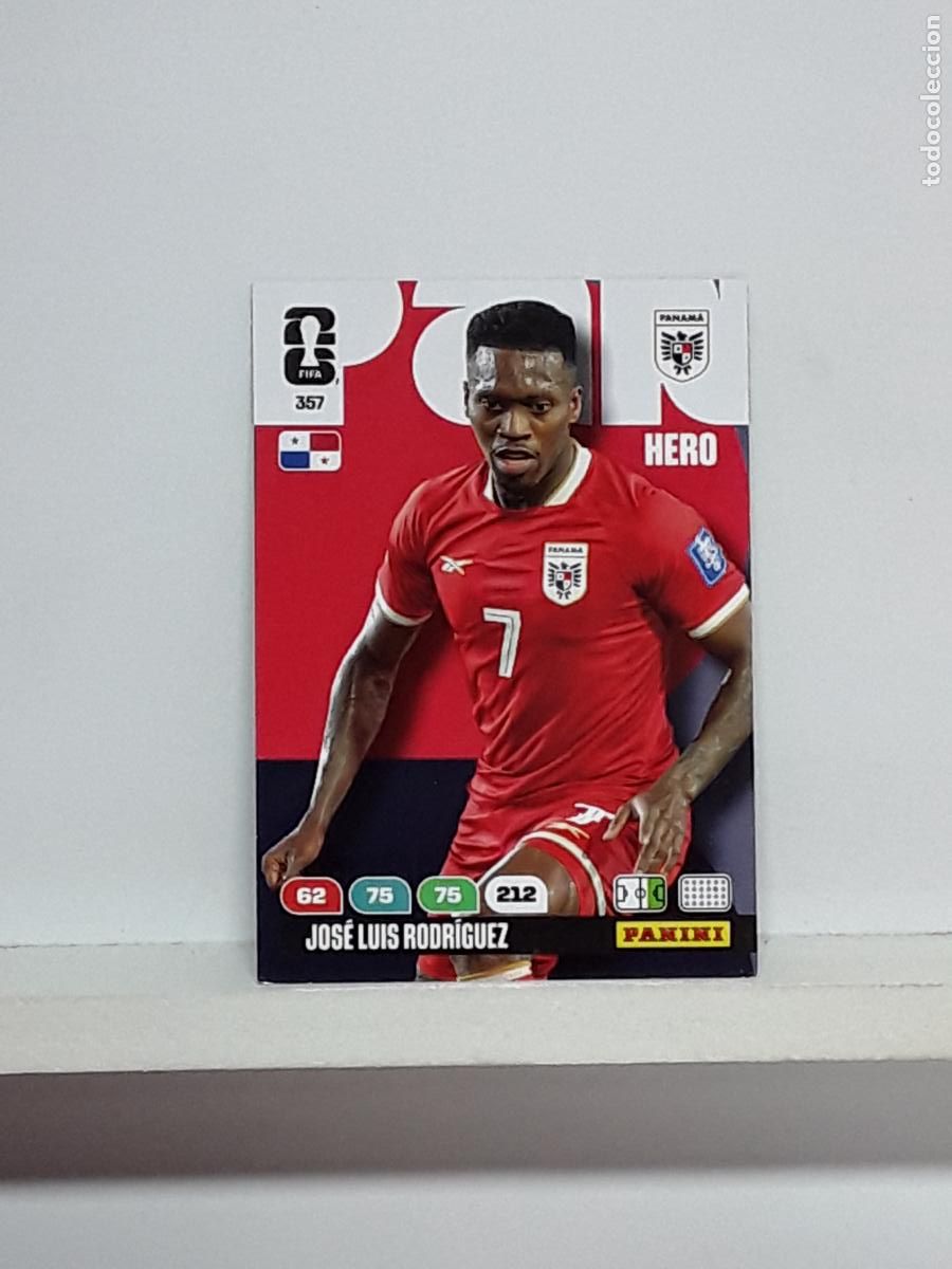 Cromos de f&uacute;tbol: ADRENALYN MUNDIAL 2026 WORLD CUP 26 ALBUM PANINI N 357 PANAMA JOSE LUIS RODRIGUEZ
