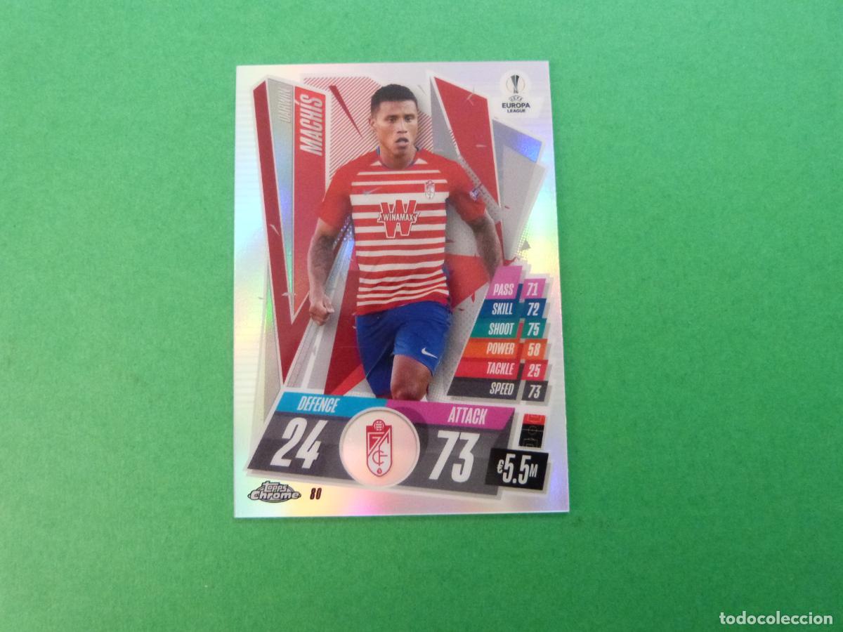 Cromos de f&uacute;tbol: TRADING CARD FUTBOL MACHIS GRANADA CF N 80 CHROME CHAMPIONS LEAGUE MATCH ATTAX 2020-2021/20-21 TOPPS