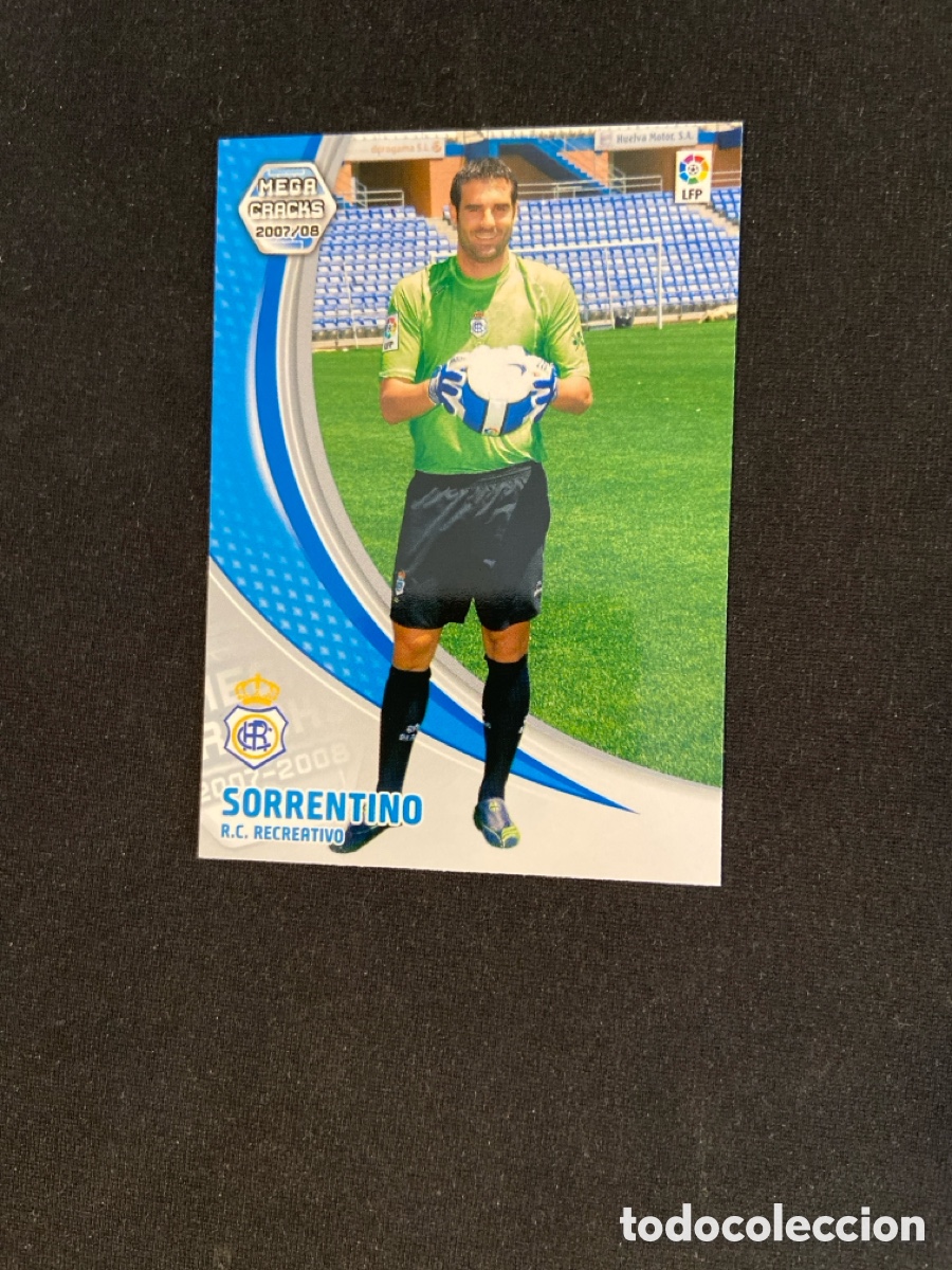 Cromos de f&uacute;tbol: SORRENTINO 254 (RECREATIVO HUELVA)