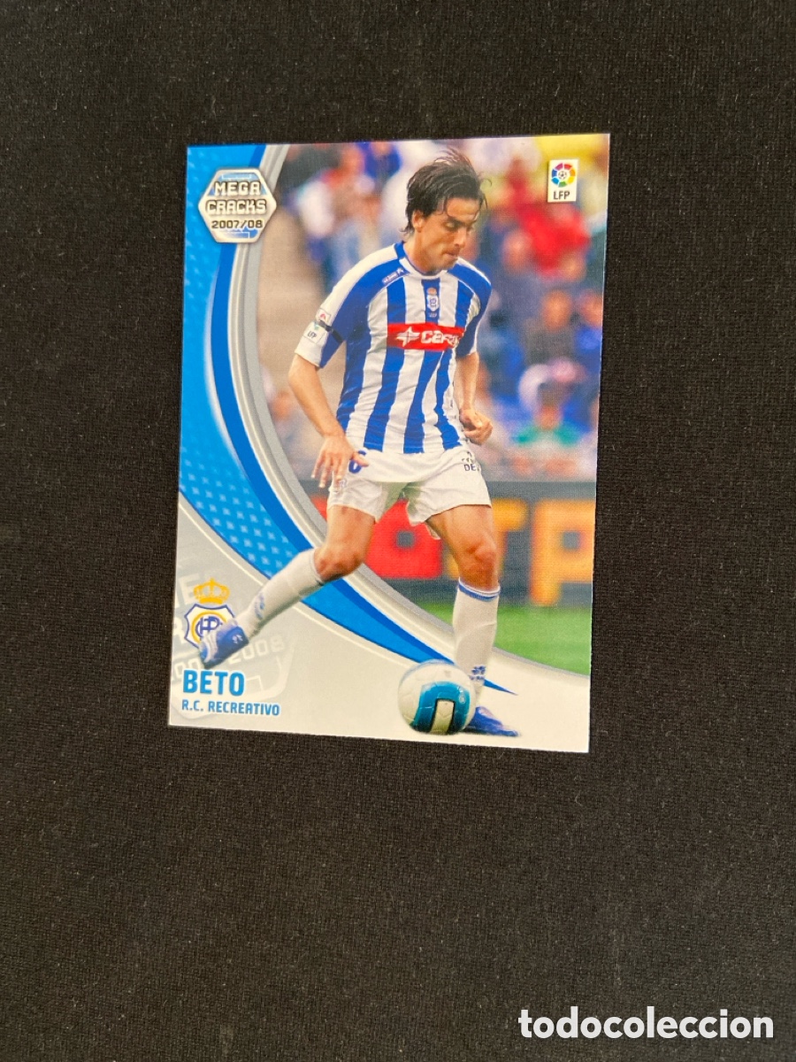 Cromos de f&uacute;tbol: BETO 256 (RECREATIVO HUELVA)