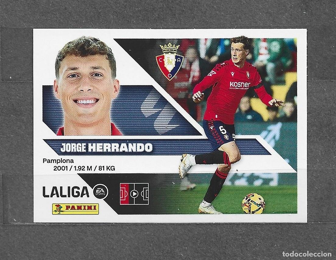 Cromos de f&uacute;tbol: Liga este 26/27 - Herrando - N&ordm; 7 - CA Osasuna
