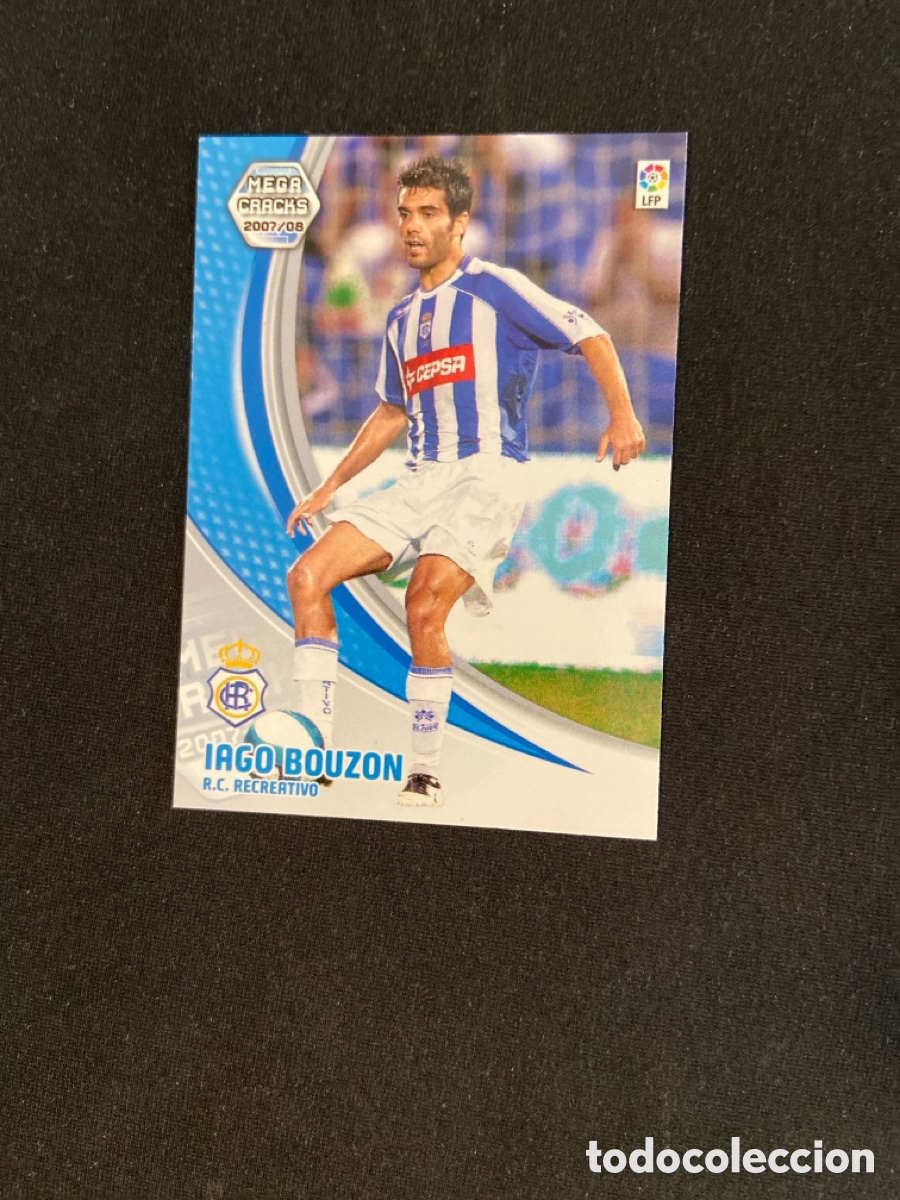 Cromos de f&uacute;tbol: IAGO BOUZON 258 (RECREATIVO HUELVA)