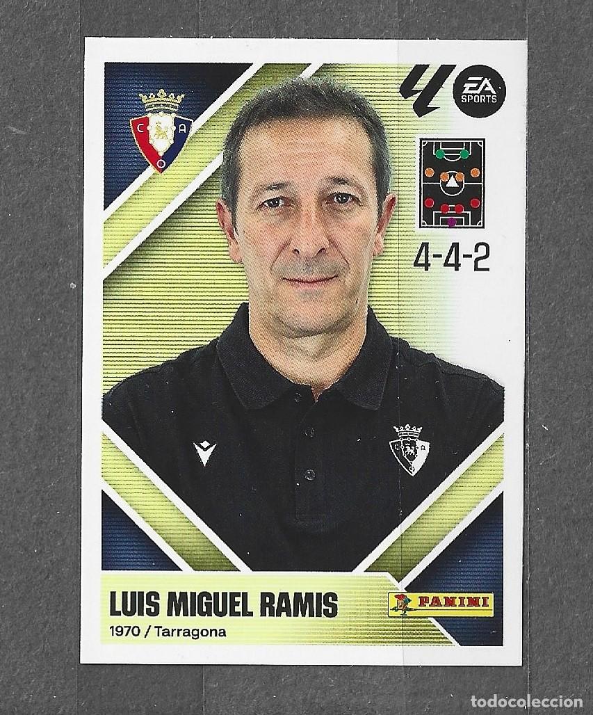 Cromos de f&uacute;tbol: Liga este 26/27 - Luis Miguel Ramis - N&ordm; 2 - CA Osasuna