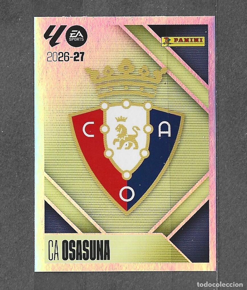 Cromos de f&uacute;tbol: Liga este 26/27 - Escudo - N&ordm; 1 - CA Osasuna