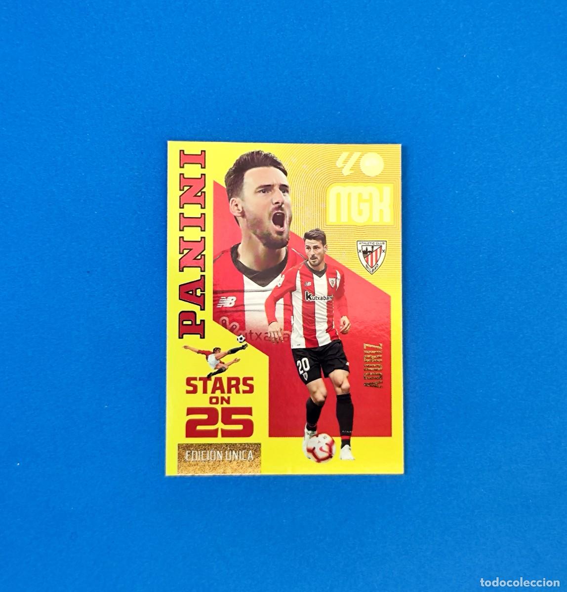 Cromos de f&uacute;tbol: Megacracks 2026 2027 / 26 27 STARS ON 25 Edici&oacute;n &Uacute;nica Aduriz Athletic Club
