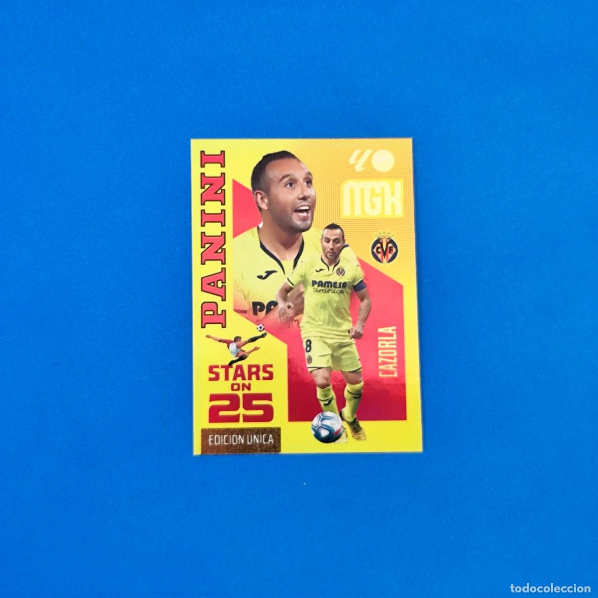 Cromos de f&uacute;tbol: Megacracks 2026 2027 / 26 27 STARS ON 25 Edici&oacute;n &Uacute;nica Cazorla Villarreal