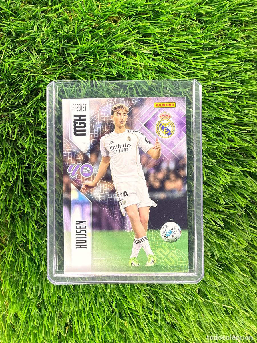 Cromos de f&uacute;tbol: N&ordm; 222 Huijsen Real Madrid CF Megacracks 26 27