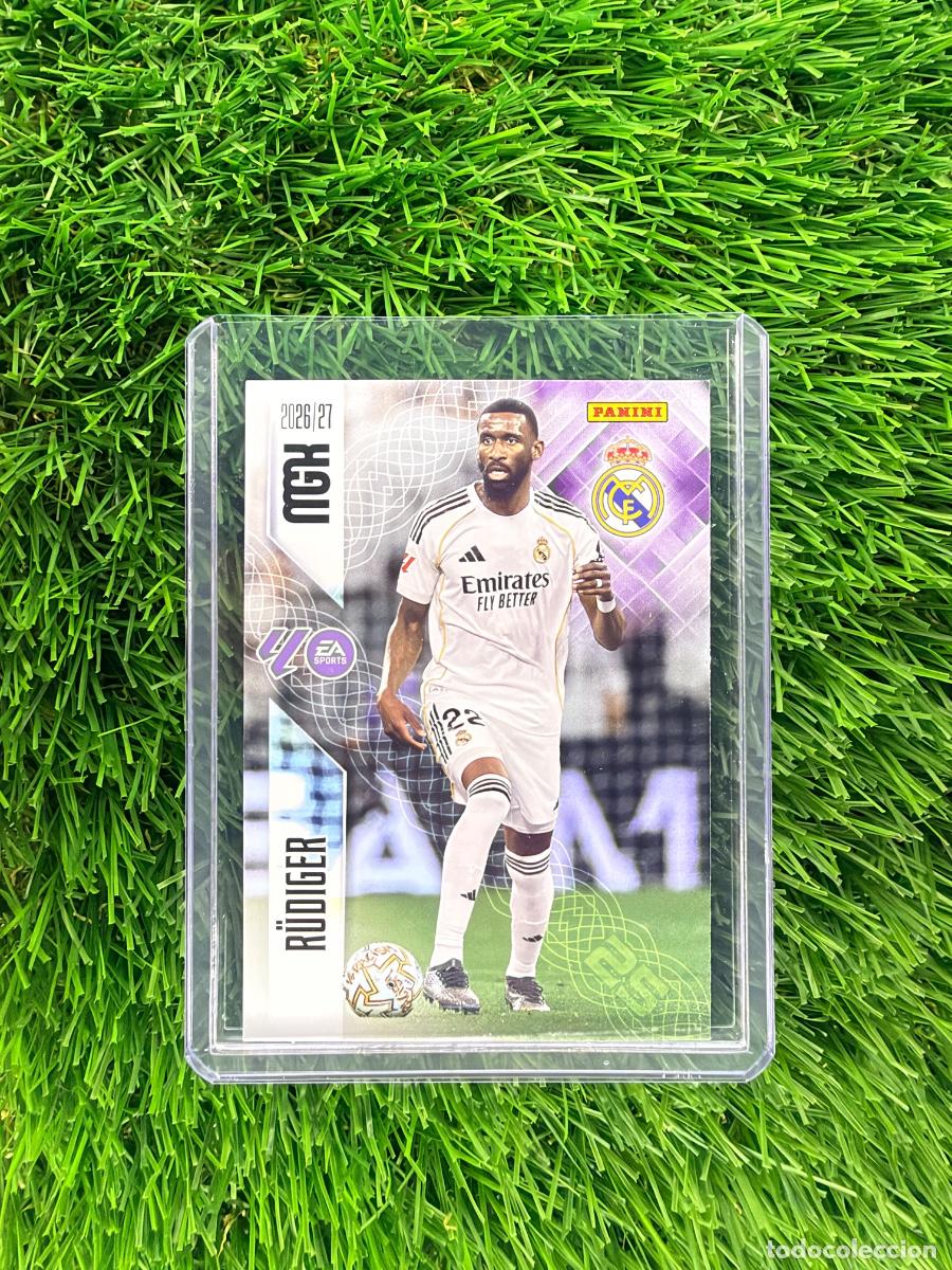 Cromos de f&uacute;tbol: N&ordm; 223 R&uuml;diger Real Madrid CF Megacracks 26 27