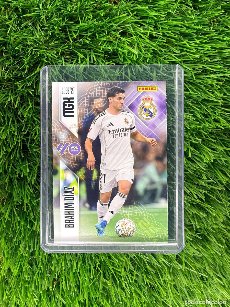 Cromos de f&uacute;tbol: N&ordm; 230 Brahim D&iacute;az Real Madrid CF Megacracks 26 27