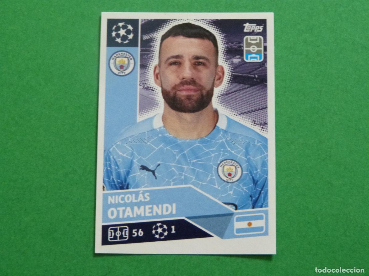 Cromos de f&uacute;tbol: CROMO FUTBOL OTAMENDI MANCHESTER CITY SIN PEGAR N&ordm; 5 CHAMPIONS LEAGUE 2020-2021/20-21 TOPPS