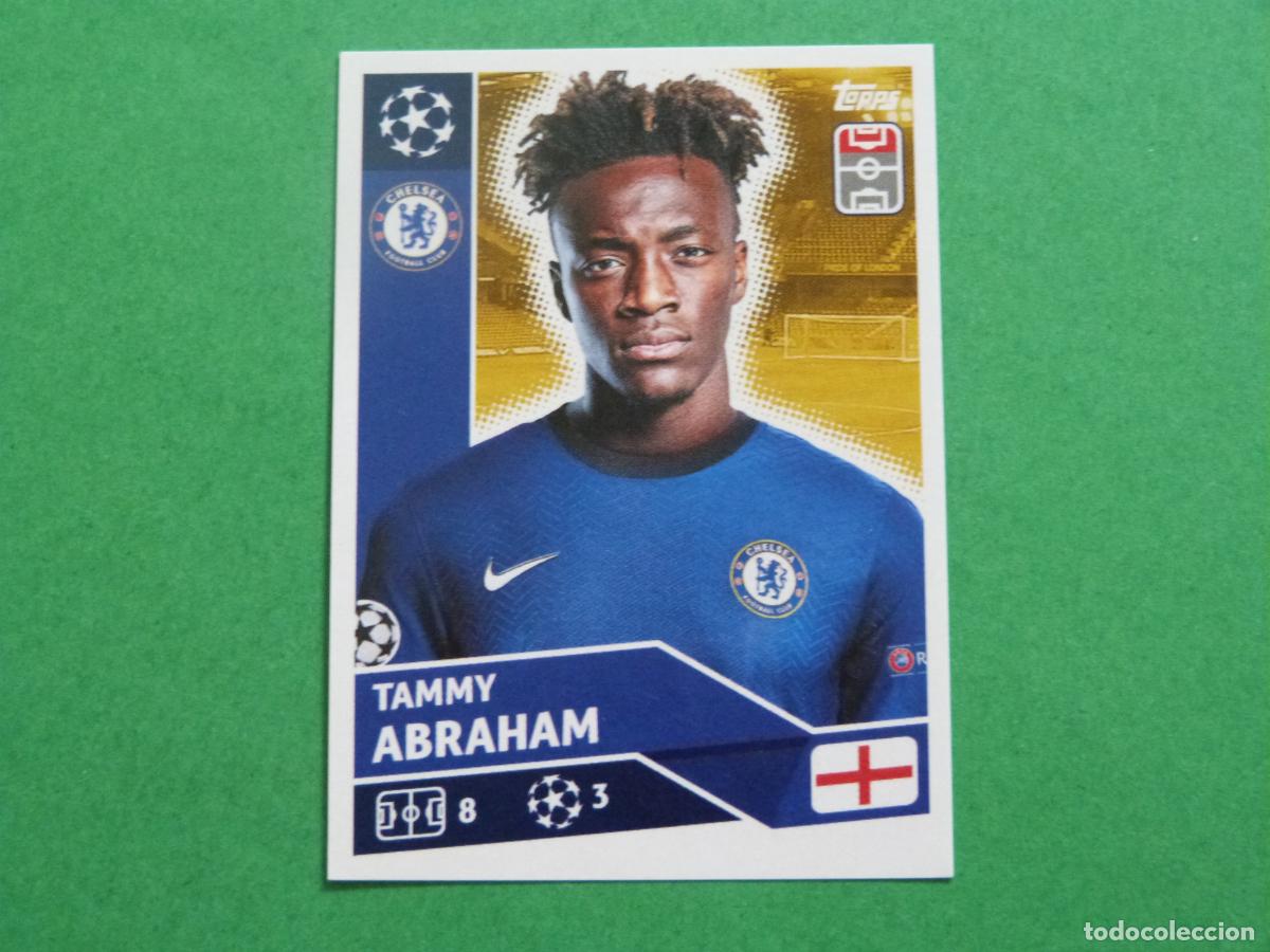Cromos de f&uacute;tbol: CROMO FUTBOL ABRAHAM CHELSEA F.C. SIN PEGAR N&ordm; 18 CHAMPIONS LEAGUE 2020-2021/20-21 TOPPS