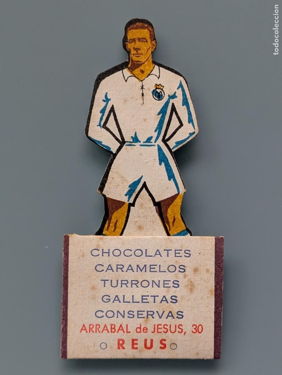 Cromos de f&uacute;tbol: RARISIMO CROMO TROQUELADO VERY RARE CARD NARRO REAL MADRID DULCES RODRIGUEZ REUS FUTBOL FOOTBALL