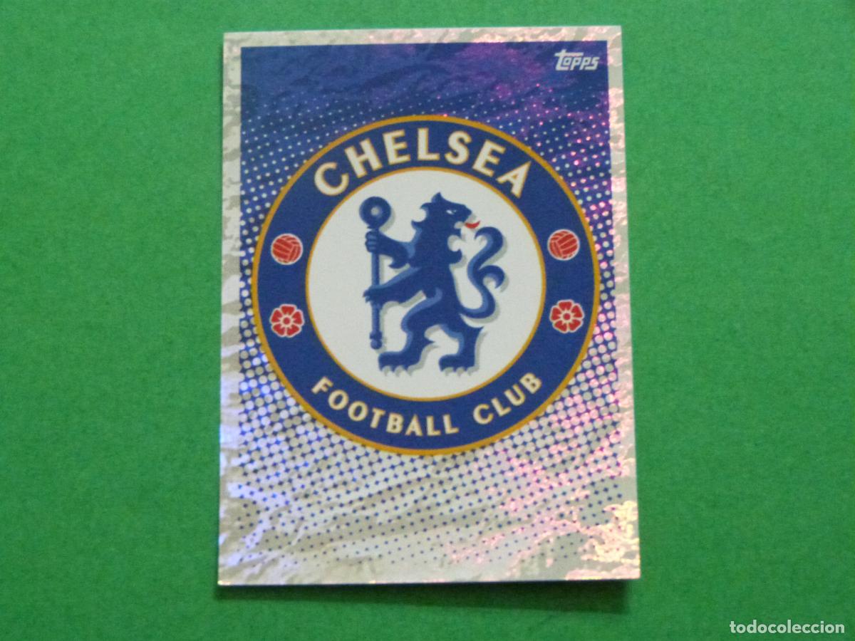 Cromos de f&uacute;tbol: CROMO FUTBOL ESCUDO CHELSEA F.C. SIN PEGAR N&ordm; 1 CHAMPIONS LEAGUE 2020-2021/20-21 TOPPS