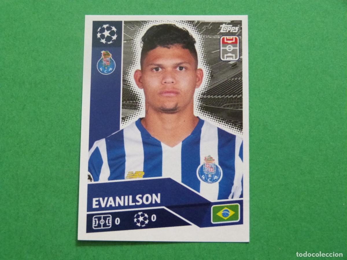 Cromos de f&uacute;tbol: CROMO FUTBOL EVANILSON F.C. OPORTO SIN PEGAR N&ordm; 16 CHAMPIONS LEAGUE 2020-2021/20-21 TOPPS