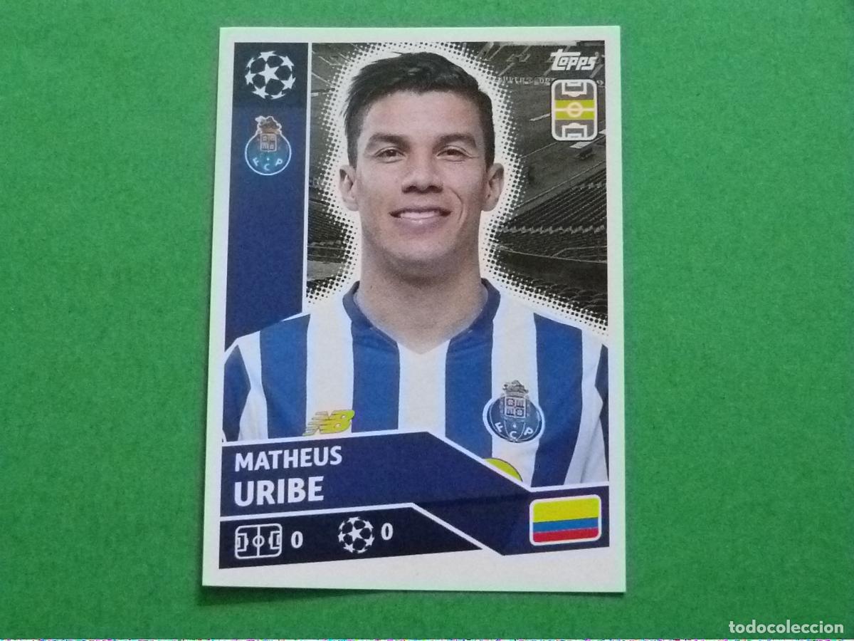 Cromos de f&uacute;tbol: CROMO FUTBOL URIBE F.C. OPORTO SIN PEGAR N&ordm; 10 CHAMPIONS LEAGUE 2020-2021/20-21 TOPPS