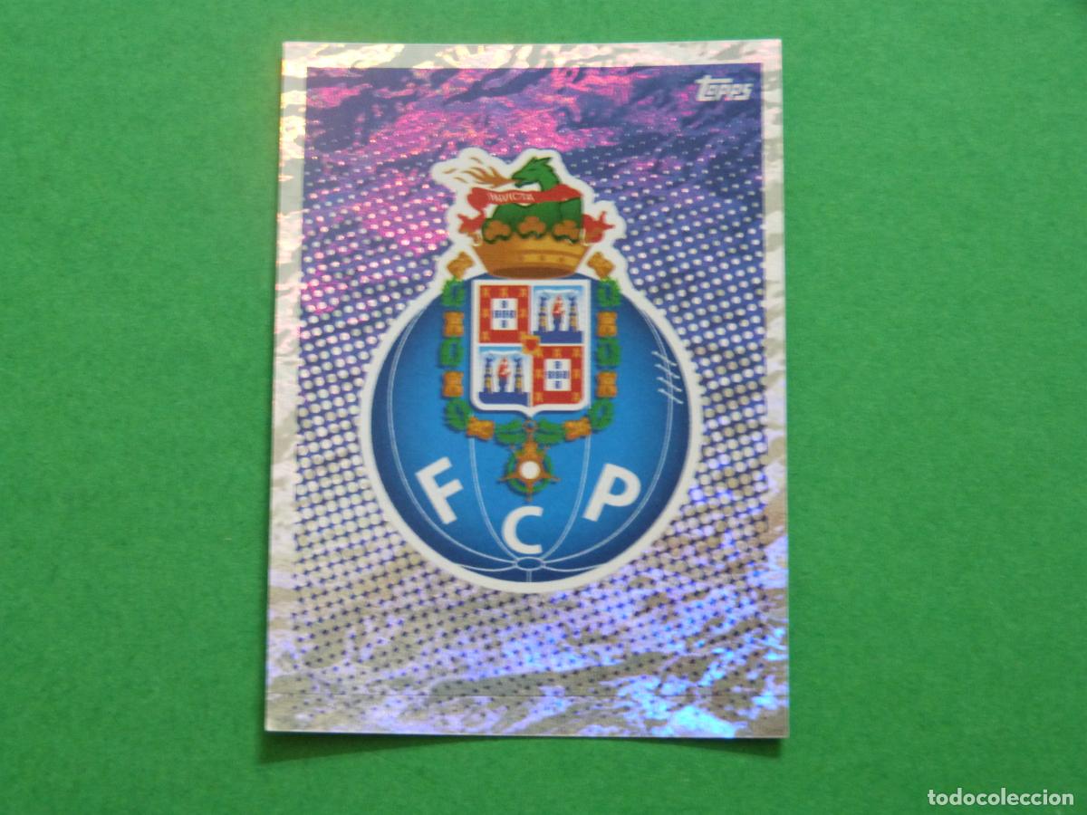 Cromos de f&uacute;tbol: CROMO FUTBOL ESCUDO F.C. OPORTO SIN PEGAR N&ordm; 1 CHAMPIONS LEAGUE 2020-2021/20-21 TOPPS