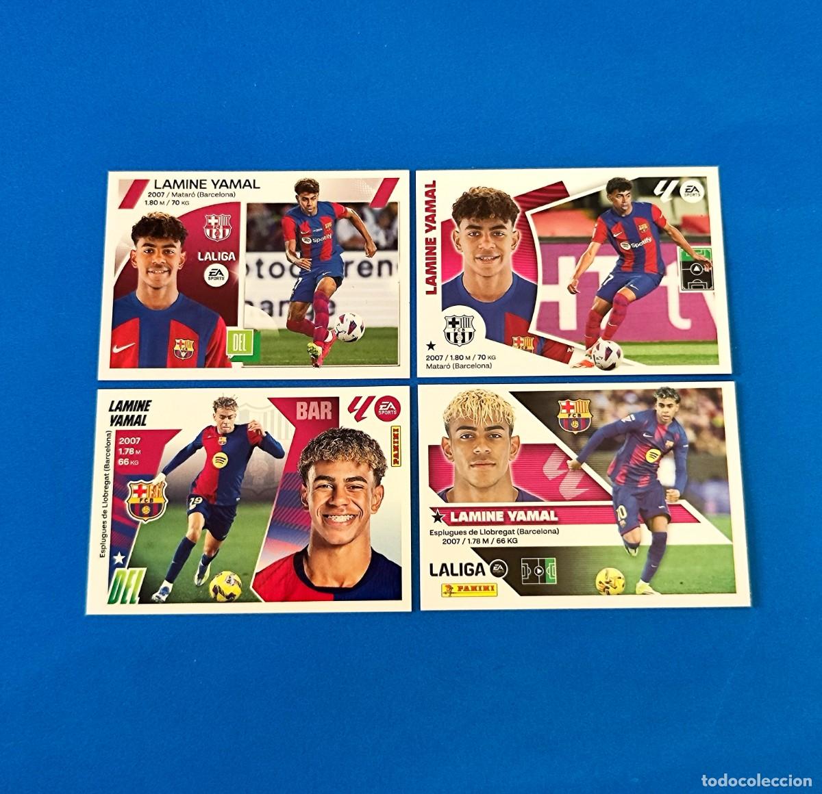 Cromos de f&uacute;tbol: Yamal Coloca 19 Bis 2023 2024 / 23 24 - 2024 2025 / 24 25 - 2025 / 2026 25 26 - 2026 2027 / 26 27
