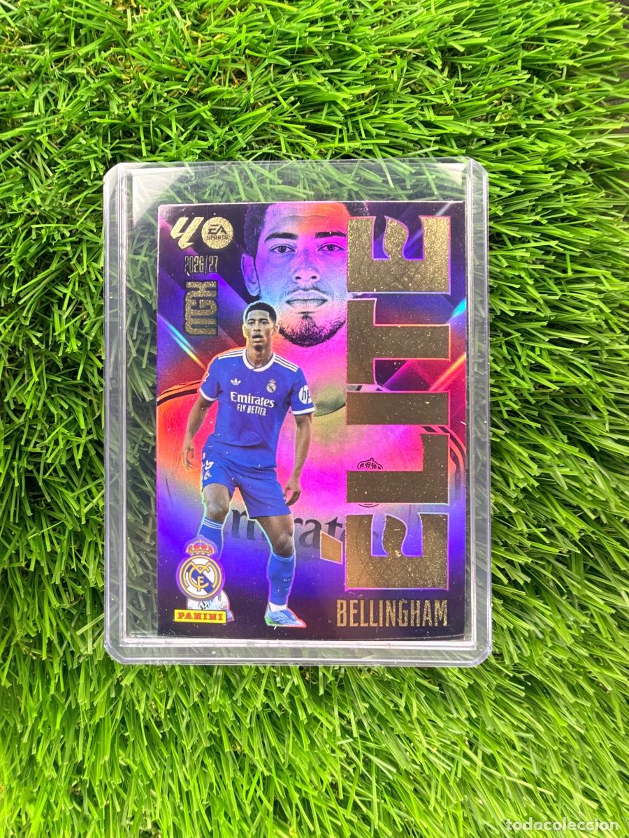 Cromos de f&uacute;tbol: N&ordm; 2 Bellingham &Eacute;lite Real Madrid CF Megacracks 26 27