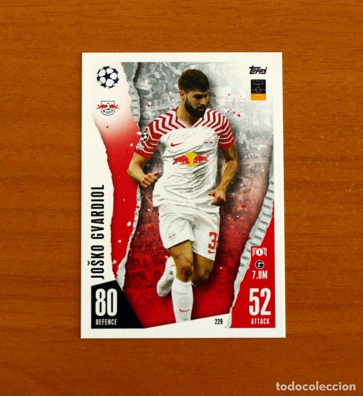 Cromos de f&uacute;tbol: RB Leipzig -N&ordm; 229 Josko Gvardiol -Topps Match Attax Trading Card Game 2023-2024-23-24