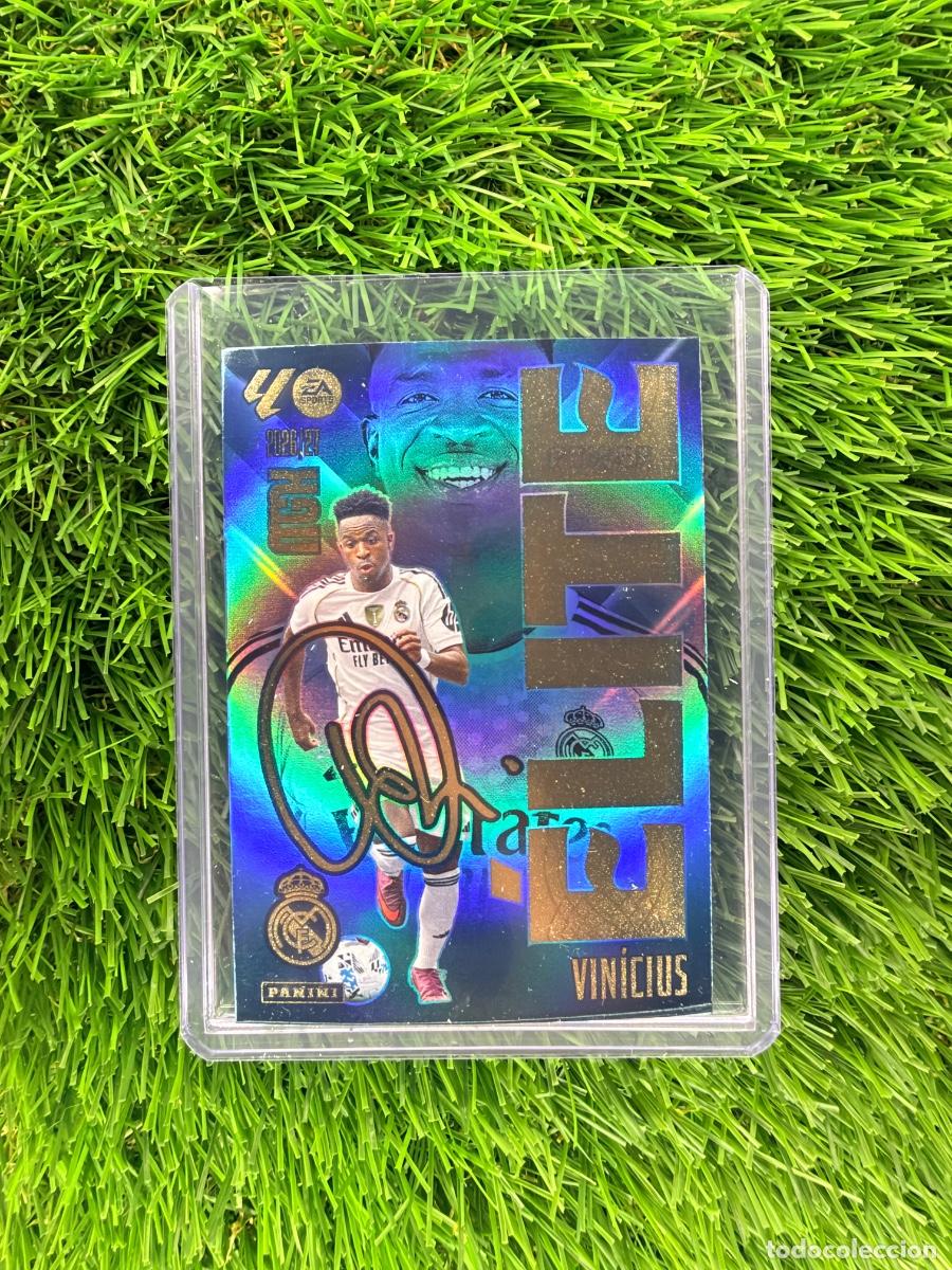 Cromos de f&uacute;tbol: N&ordm; 18P Vin&iacute;cius Jr &Eacute;lite Power Real Madrid CF Megacracks 26 27