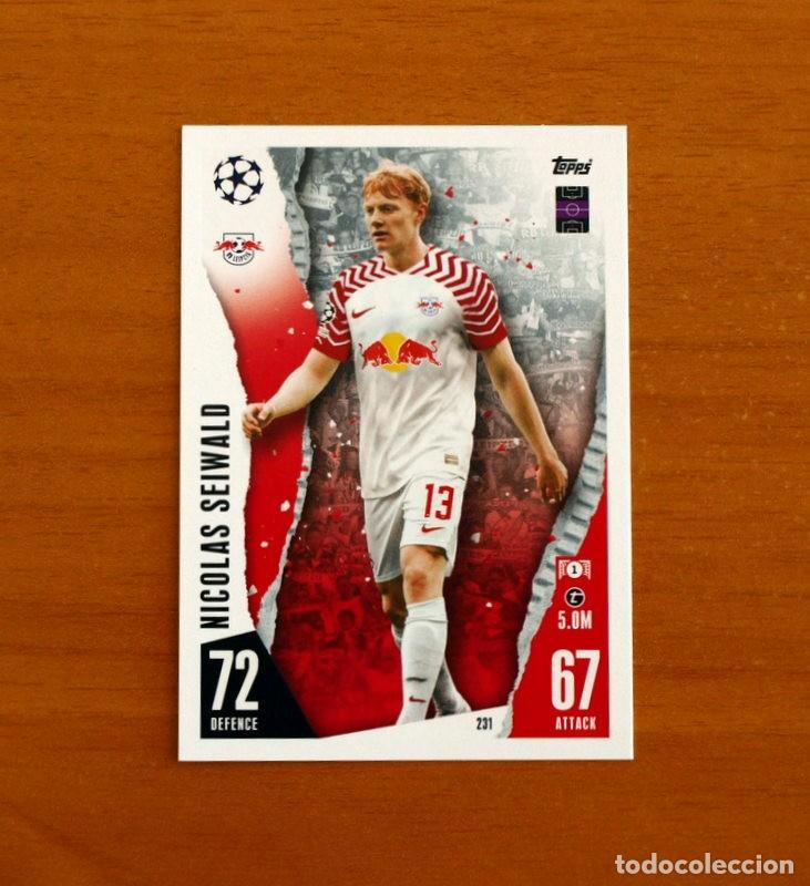 Cromos de f&uacute;tbol: RB Leipzig -N&ordm; 231 Nicolas Seiwald -Topps Match Attax Trading Card Game 2023-2024-23-24