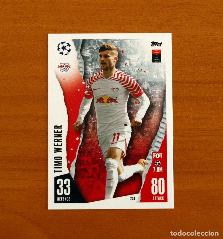 Cromos de f&uacute;tbol: RB Leipzig -N&ordm; 234 Timo Werner -Topps Match Attax Trading Card Game 2023-2024-23-24