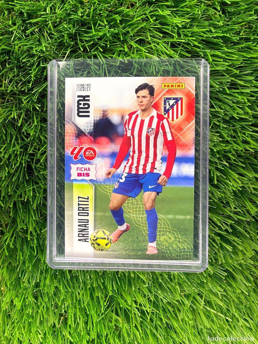 Cromos de f&uacute;tbol: N&ordm; 68BIS Arnau Ortiz Fichas Bis Atl&eacute;tico de Madrid Megacracks 26 27