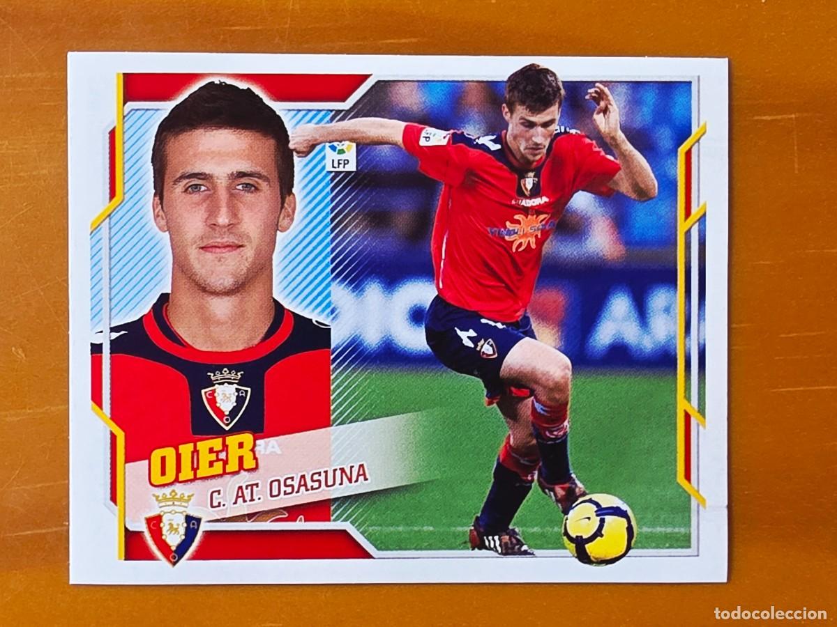Cromos de f&uacute;tbol: 3 A Oier, CA Osasuna, Panini Ediciones Liga Este 2010 2011 10 11
