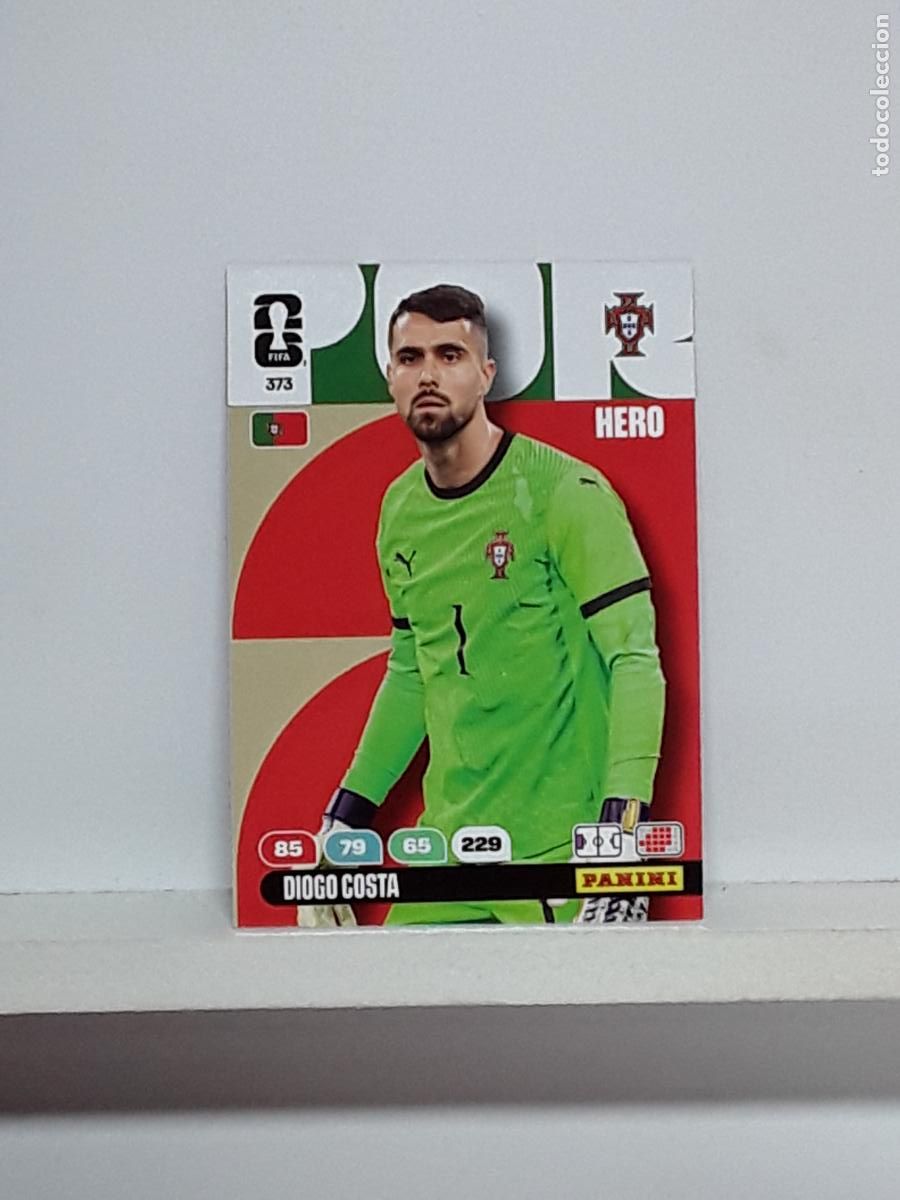 Cromos de f&uacute;tbol: ADRENALYN MUNDIAL 2026 WORLD CUP 26 ALBUM PANINI N 373 PORTUGAL DIOGO COSTA