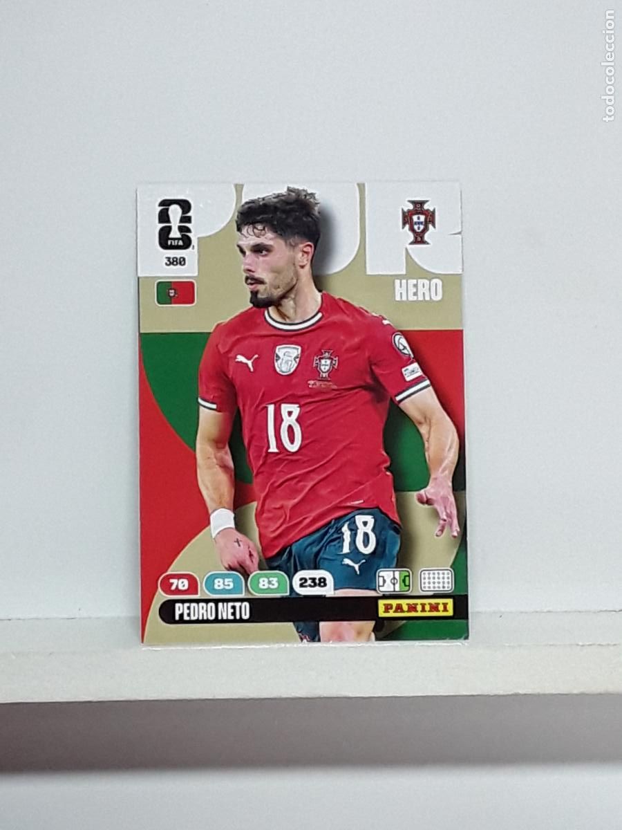 Cromos de f&uacute;tbol: ADRENALYN MUNDIAL 2026 WORLD CUP 26 ALBUM PANINI N 380 PORTUGAL PEDRO NETO