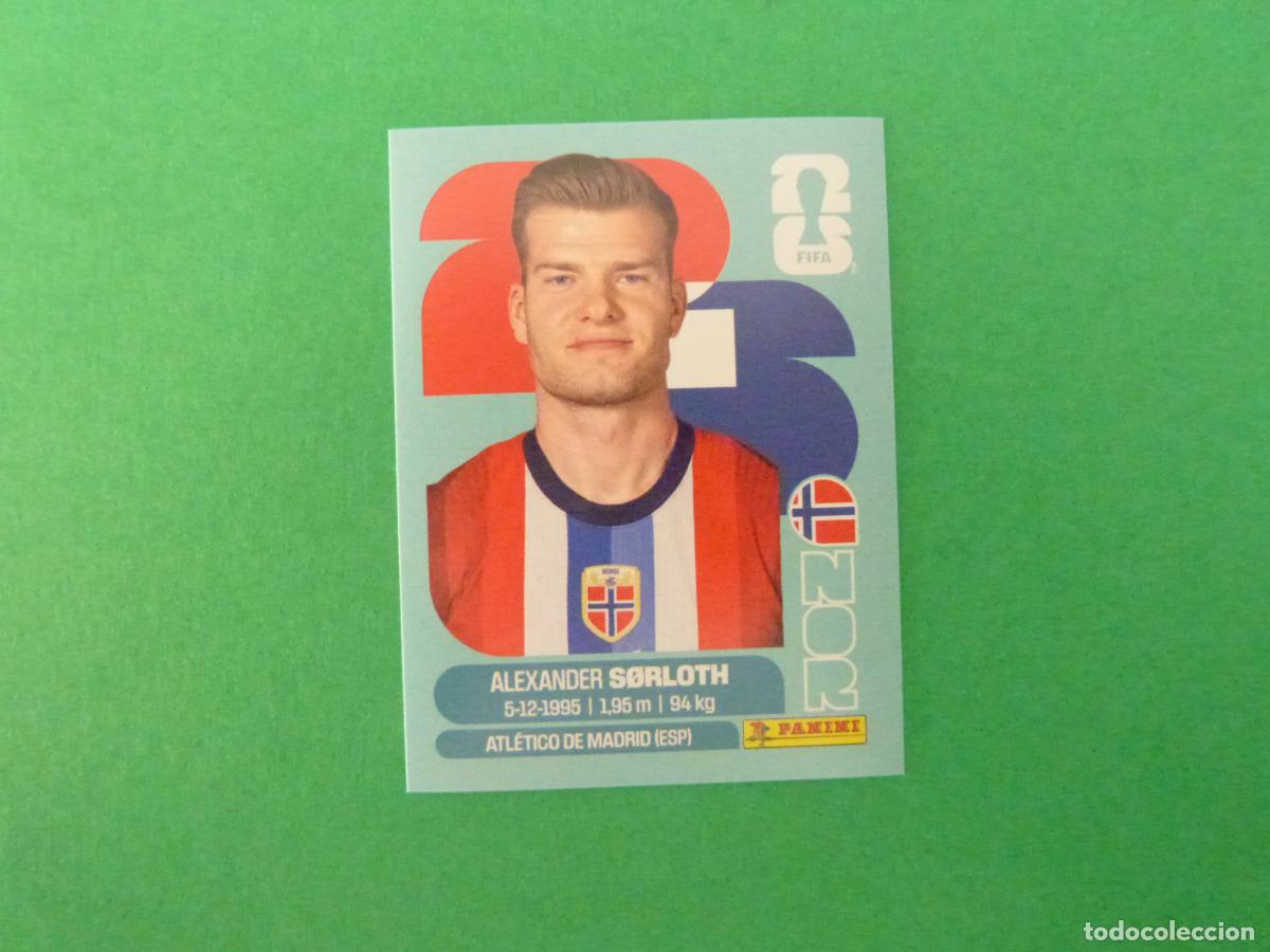 Cromos de f&uacute;tbol: CROMO FUTBOL SORLOTH NORUEGA SIN PEGAR N&ordm; 16 NOR 16 MUNDIAL 2026 PANINI