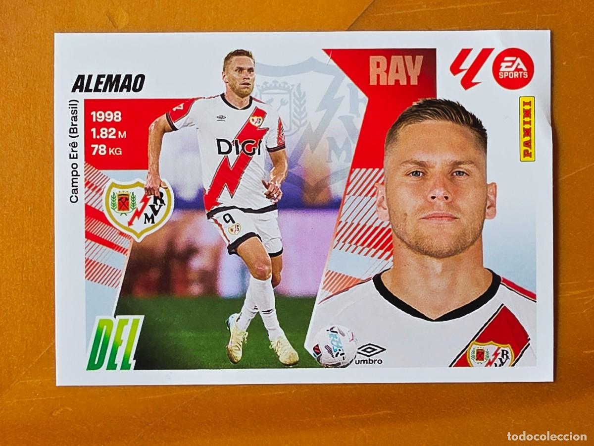Cromos de f&uacute;tbol: &Uacute;ltimos Fichajes 56 Alem&atilde;o, Rayo Vallecano, Panini Ediciones Liga Este 2025 2026 25 26