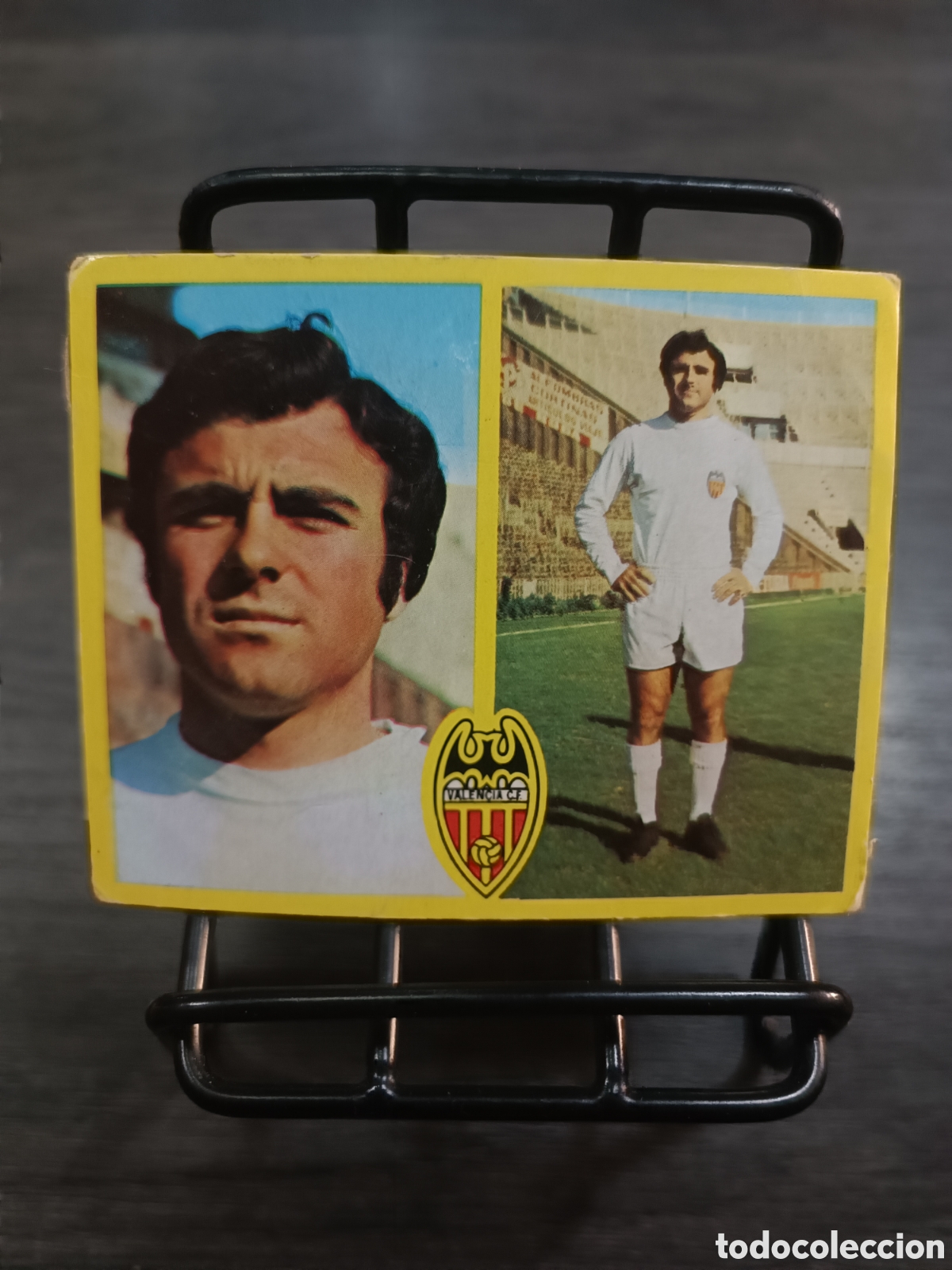 Cromos de f&uacute;tbol: 1972 Liga Este Sergio Valencia