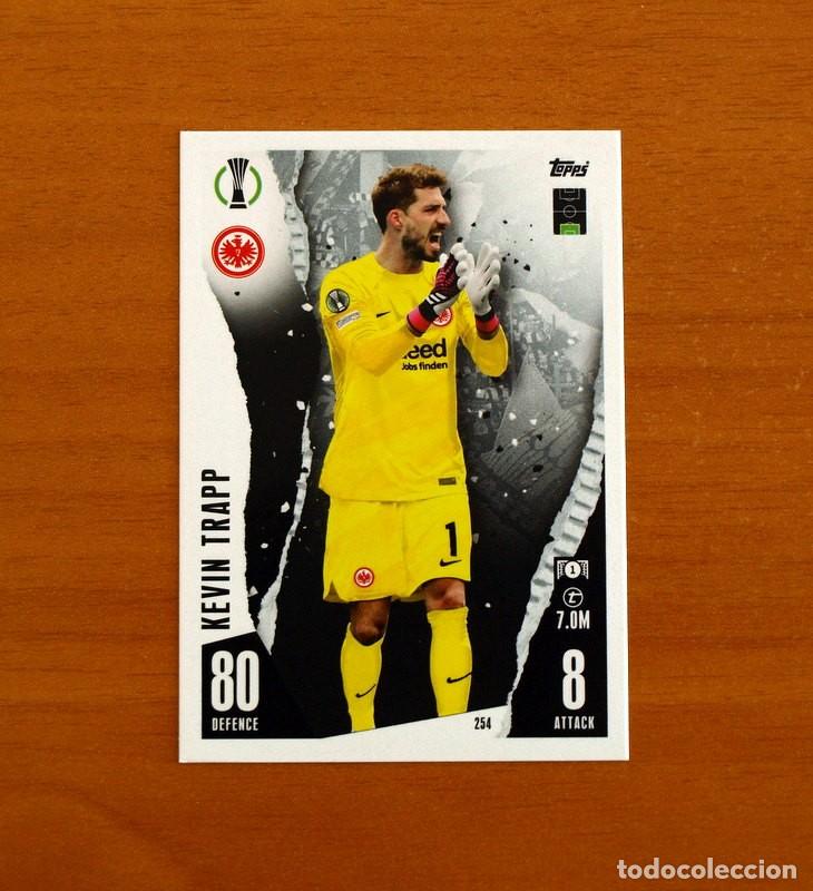Cromos de f&uacute;tbol: Eintracht Frankfurt -N&ordm; 254 Kevin Trapp -Topps Match Attax Trading Card Game 2023-2024-23-24