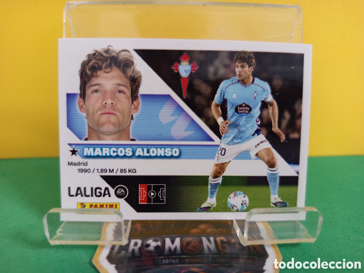 Cromos de f&uacute;tbol: ❇️ CROMO ⚽ 9A.- MARCOS ALONSO (R. CELTA) - COLECCIONES ESTE 2026/27 (PANINI) ❇️