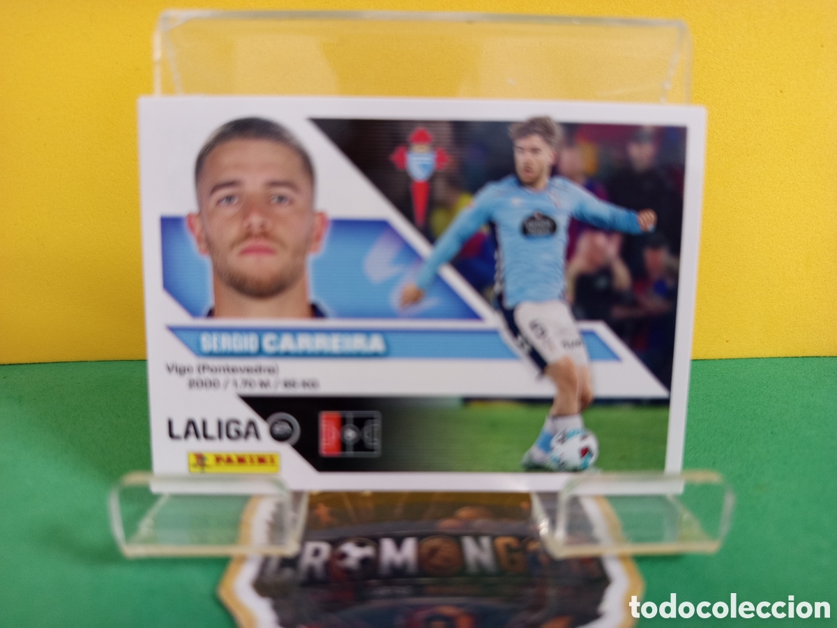 Cromos de f&uacute;tbol: ❇️ CROMO ⚽ 10.- CARREIRA (R. CELTA) - COLECCIONES ESTE 2026/27 (PANINI) ❇️