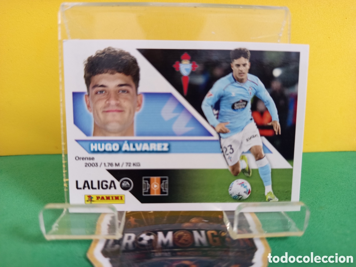 Figurine di Calcio: ❇️ CROMO ⚽ 13.- HUGO &Aacute;LVAREZ (R. CELTA) - COLECCIONES ESTE 2026/27 (PANINI) ❇️