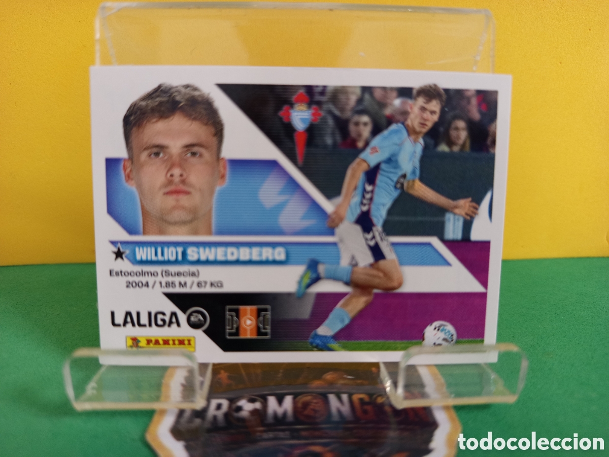 Figurine di Calcio: ❇️ CROMO ⚽ 16.- SWEDBERG (R. CELTA) - COLECCIONES ESTE 2026/27 (PANINI) ❇️